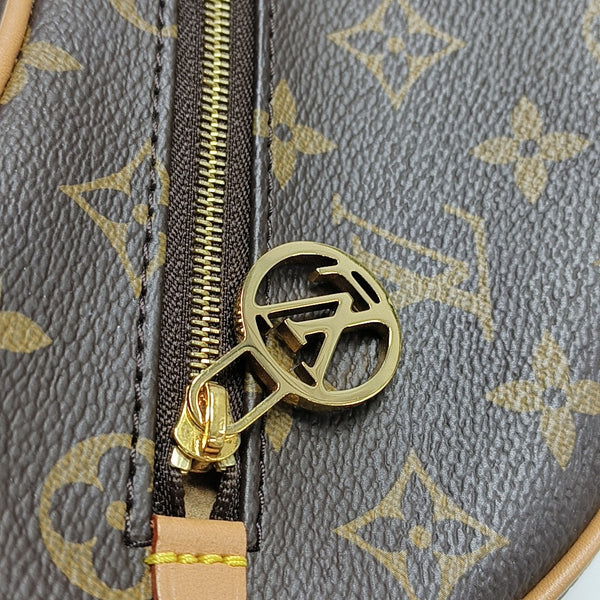 LOOP Monogram Coated Canvas Brown