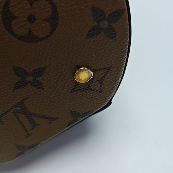 CANNES PM Monogram Coated Canvas Brown