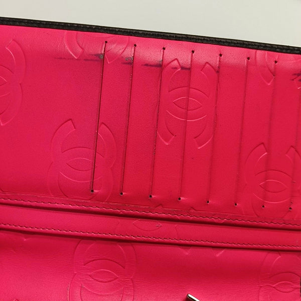 CAMBON Quilted Calfskin Black Wallet