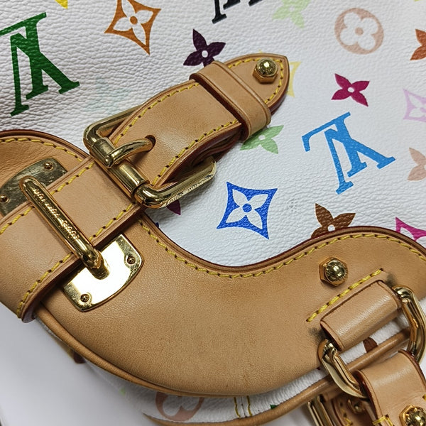 LV × TM CLAUDIA Monogram Coated Canvas White