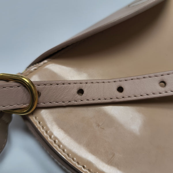 Calfskin Shoulder Bag Beige