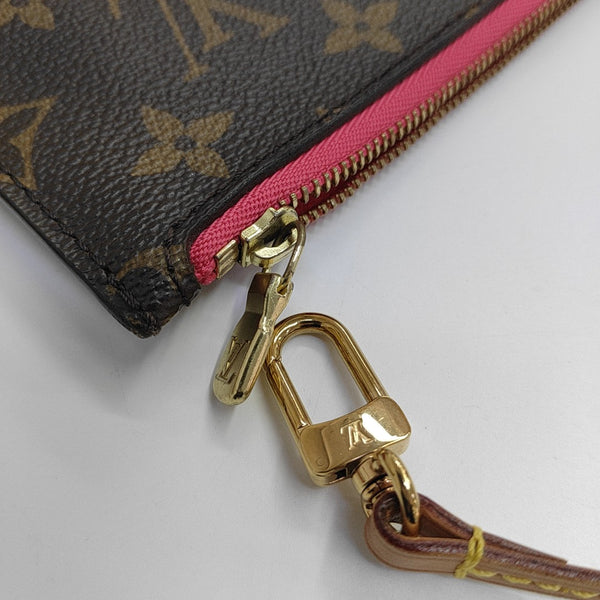 NEVERFULL MM Monogram Coated Canvas Brown
