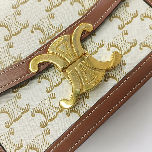 TRIOMPHE Teen Coated Canvas White