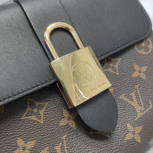 LOCKY BB Monogram Coated Canvas Brown