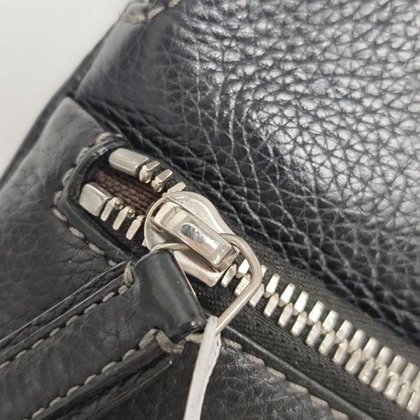 Calfskin Clutch Black
