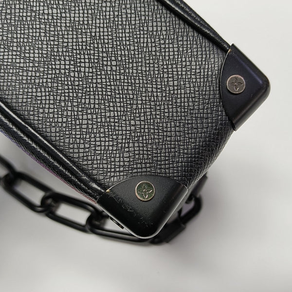 SOFT TRUNK Mini Calfskin Black