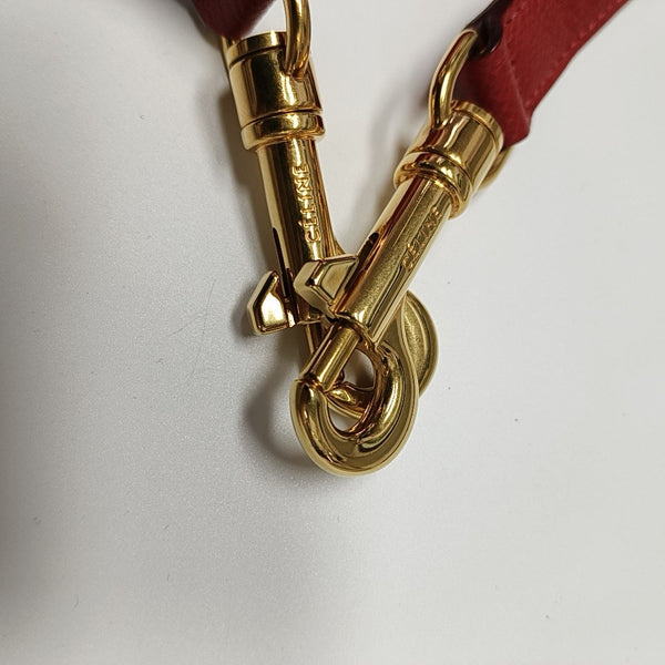 BELT Micro Calfskin Red