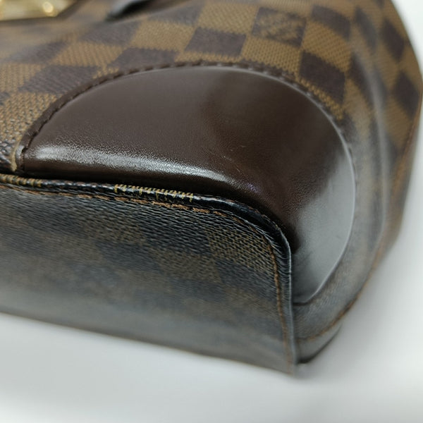 HAMPSTEAD MM Damier Ebene Coated Canvas Brown