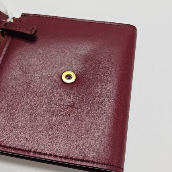 Calfskin Wallet Red