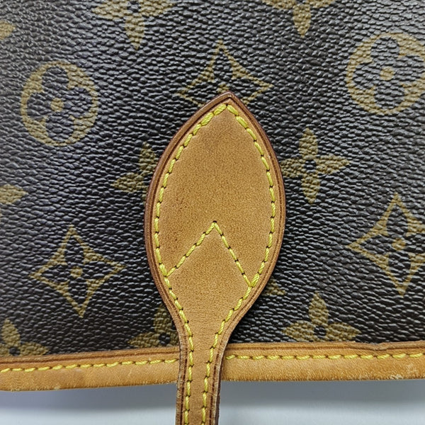 NEVERFULL PM Monogram Coated Canvas Brown