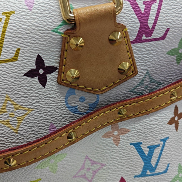 LV × TM DEAUVILLE Monogram Coated Canvas White