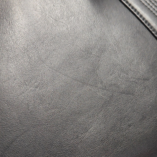 Calfskin Top Handle Bag Black