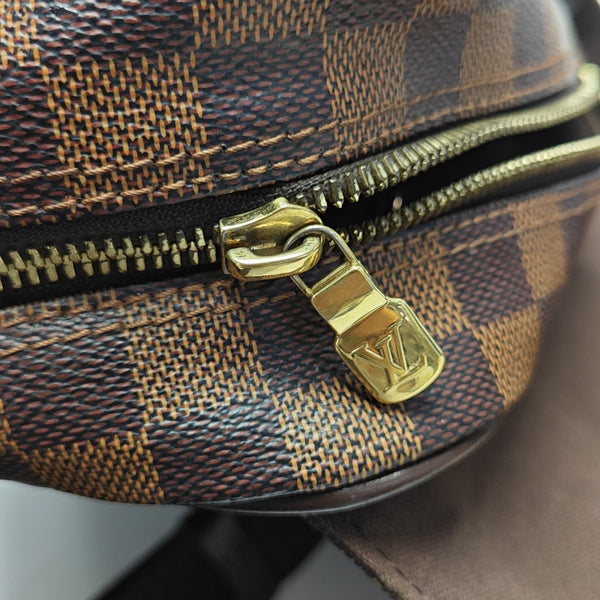 SHELTON MM Damier Ebene Coated Canvas Brown