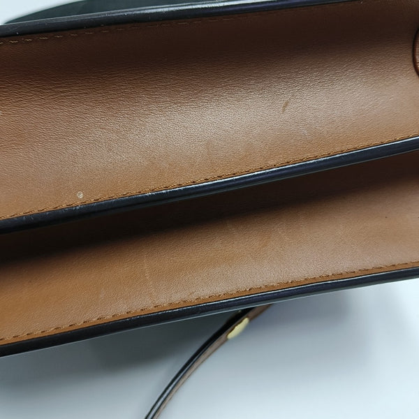 DAUPHINE Mini Monogram Coated Canvas Brown