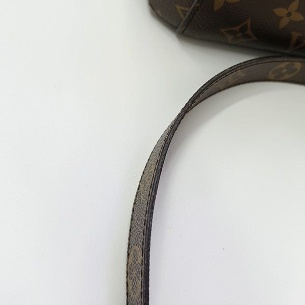 MONTAIGNE Monogram Coated Canvas Brown