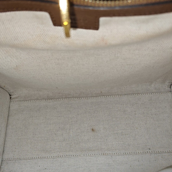 Retro Small Monogram Coated Canvas Brown
