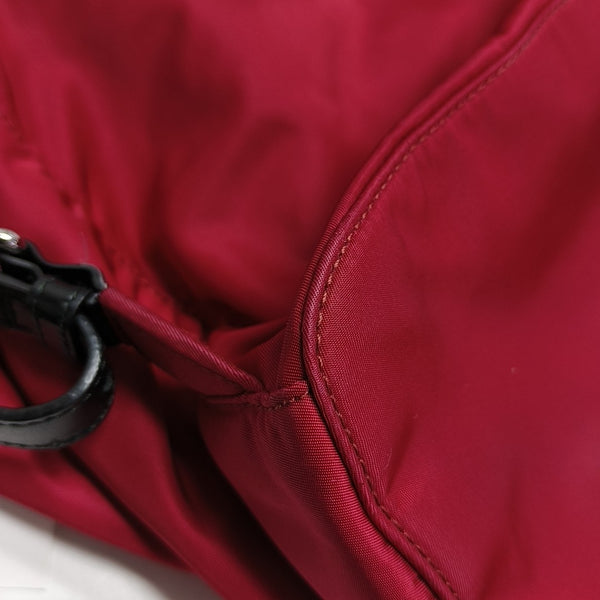 Black Nylon Nylon Red