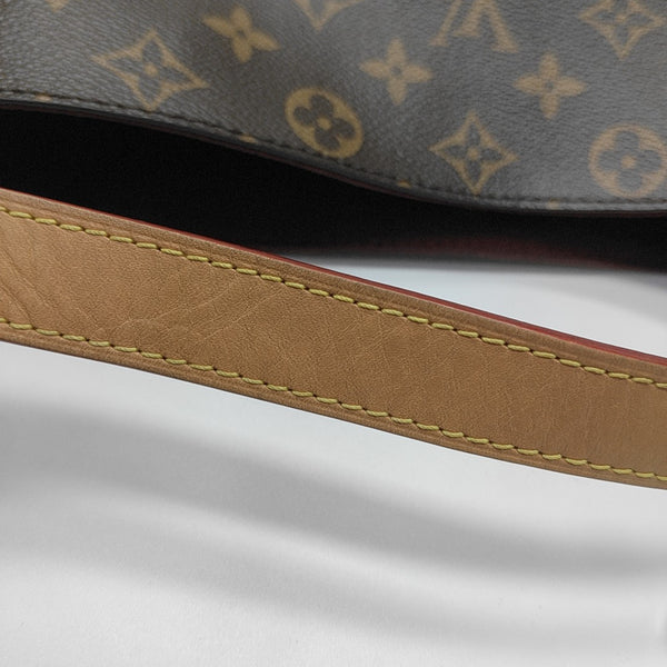 ALL IN BB Monogram Coated Canvas Brown