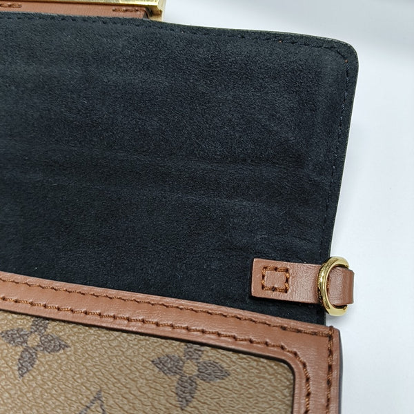 DAUPHINE WOC Monogram Coated Canvas Brown