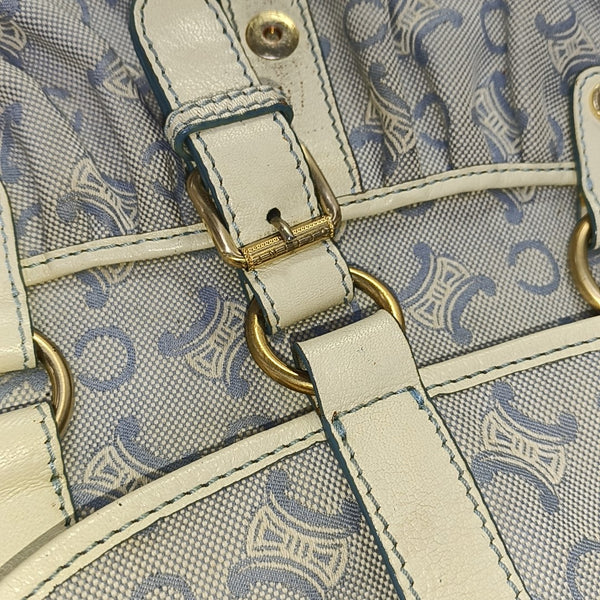 Canvas Shoulder Bag Blue