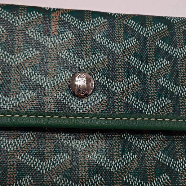 Saint Louis PM Coated Canvas Green