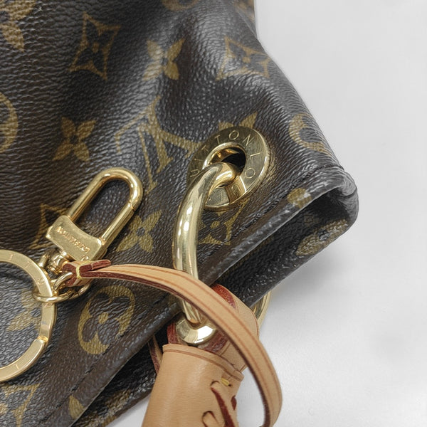 ARTSY MM Monogram Coated Canvas Brown