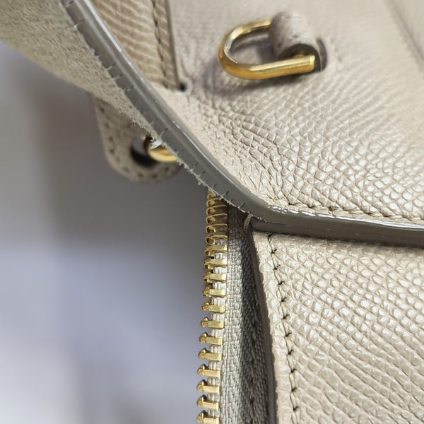 BELT Nano Calfskin Beige