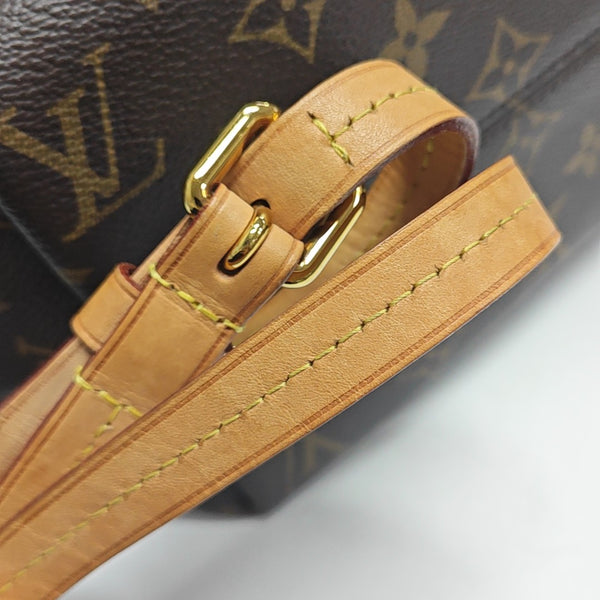 TURENNE PM Monogram Coated Canvas Brown