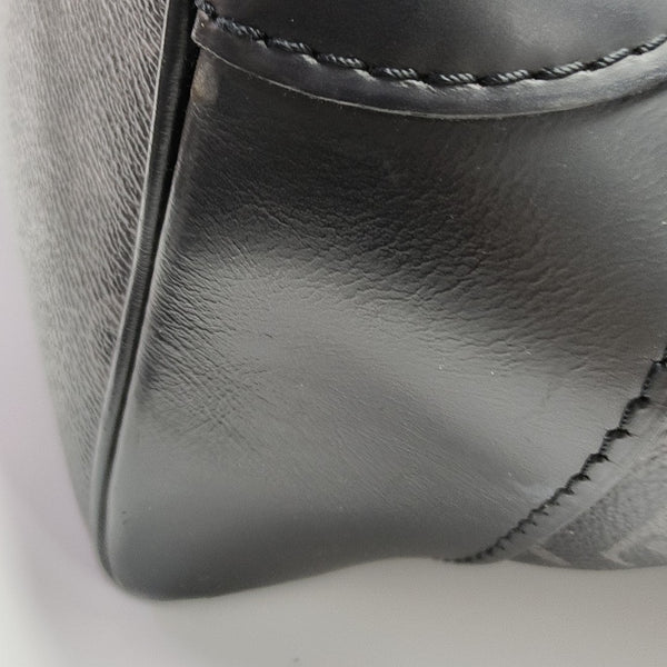 STEAMER Monogram Coated Canvas Black