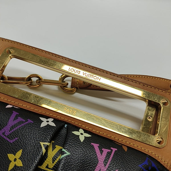 LV × TM JUDY Monogram Coated Canvas Black