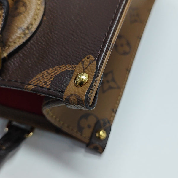 ONTHEGO PM Monogram Coated Canvas Brown
