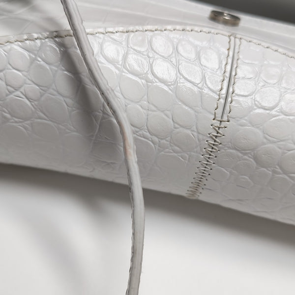 Calfskin Shoulder Bag White