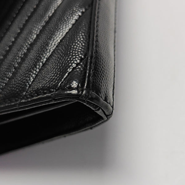 MONOGRAM Medium Chevron Calfskin Black