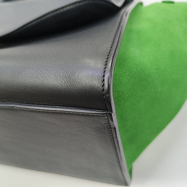 TRAPEZE Small Calfskin Black