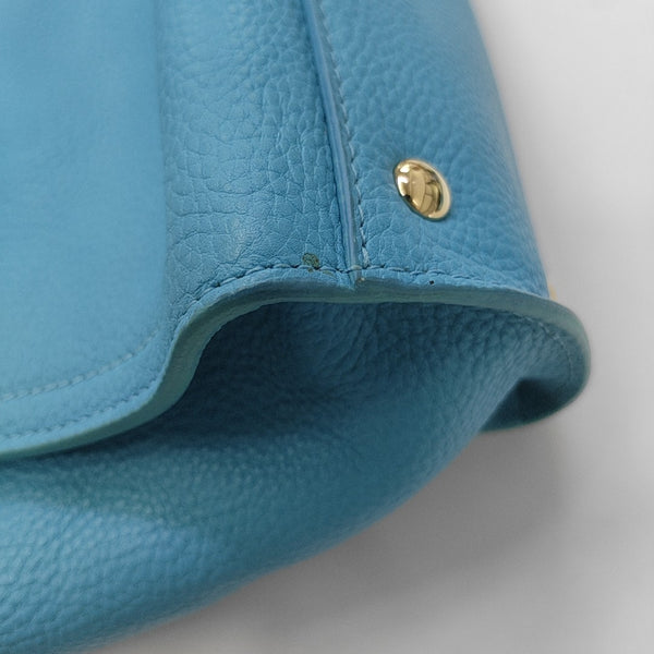 Amy Small Calfskin Blue