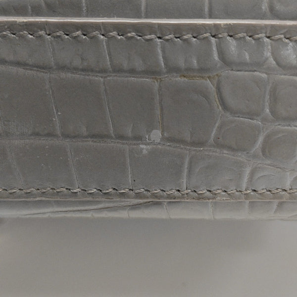 KATE Medium Calfskin Gray