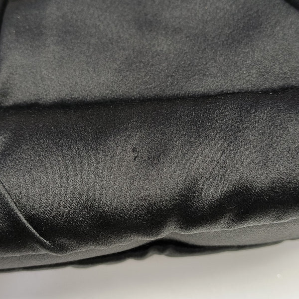 Nylon Top Handle Bag Black