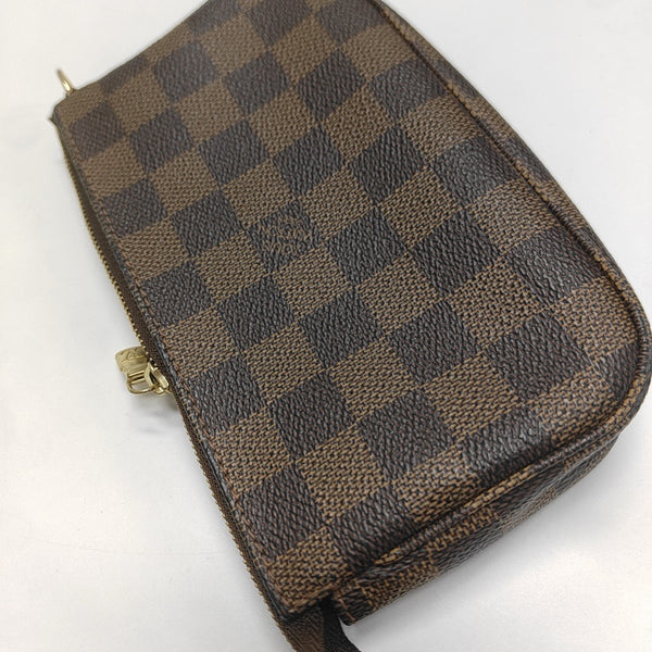 ACCESSOIRES MM Damier Ebene Coated Canvas Brown