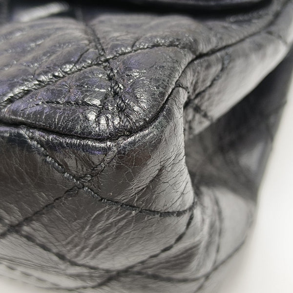 2.55 Maxi Quilted Calfskin Black