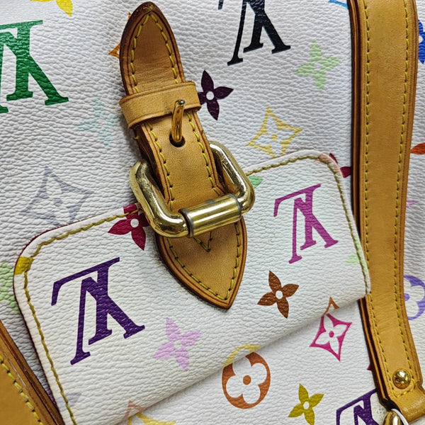 LV × TM PRISCILLA Monogram Coated Canvas White