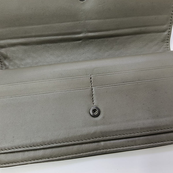Lambskin Wallet Gray