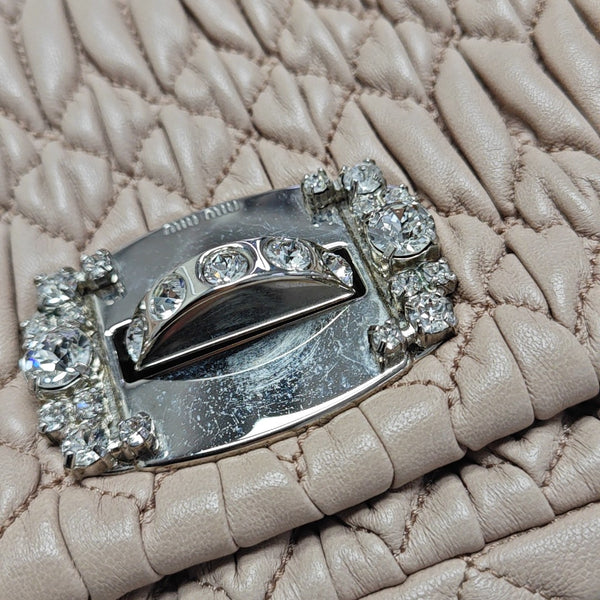 Crystal Lambskin Pink