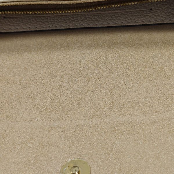 IVY Monogram Calfskin White