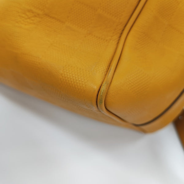 KEEPALL Calfskin Yellow
