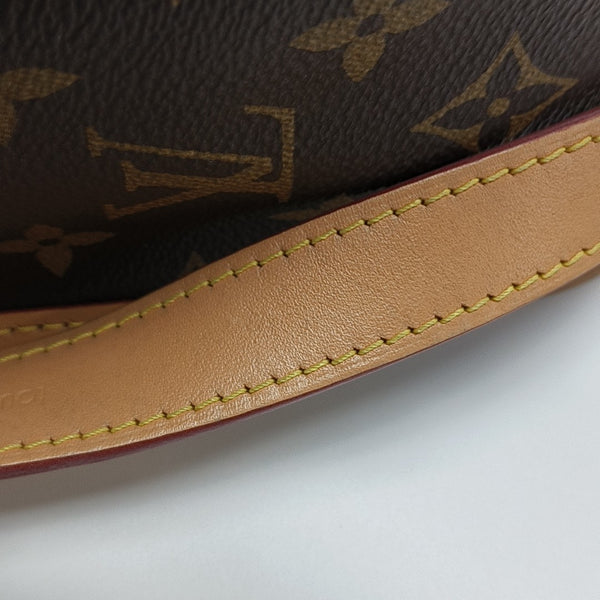 DIANE Monogram Coated Canvas Brown