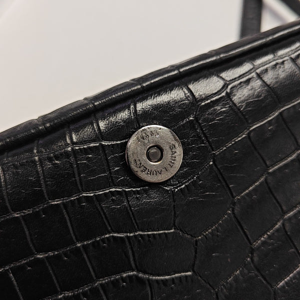 Calfskin Shoulder Bag Black