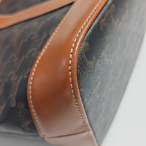 TRIOMPHE CANVAS Small Coated Canvas Brown