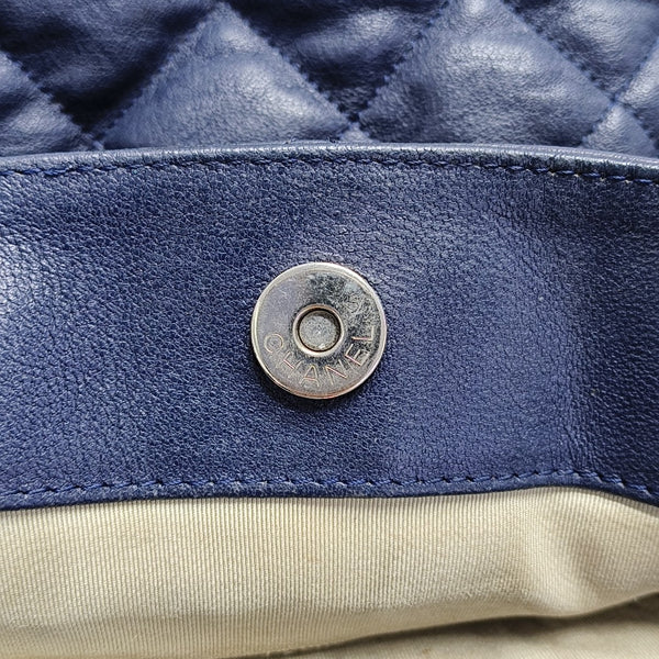 Quilted Lambskin Blue