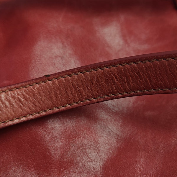 Bow Calfskin Red