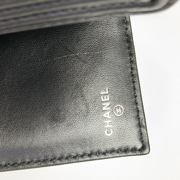 Quilted Lambskin Wallet Black